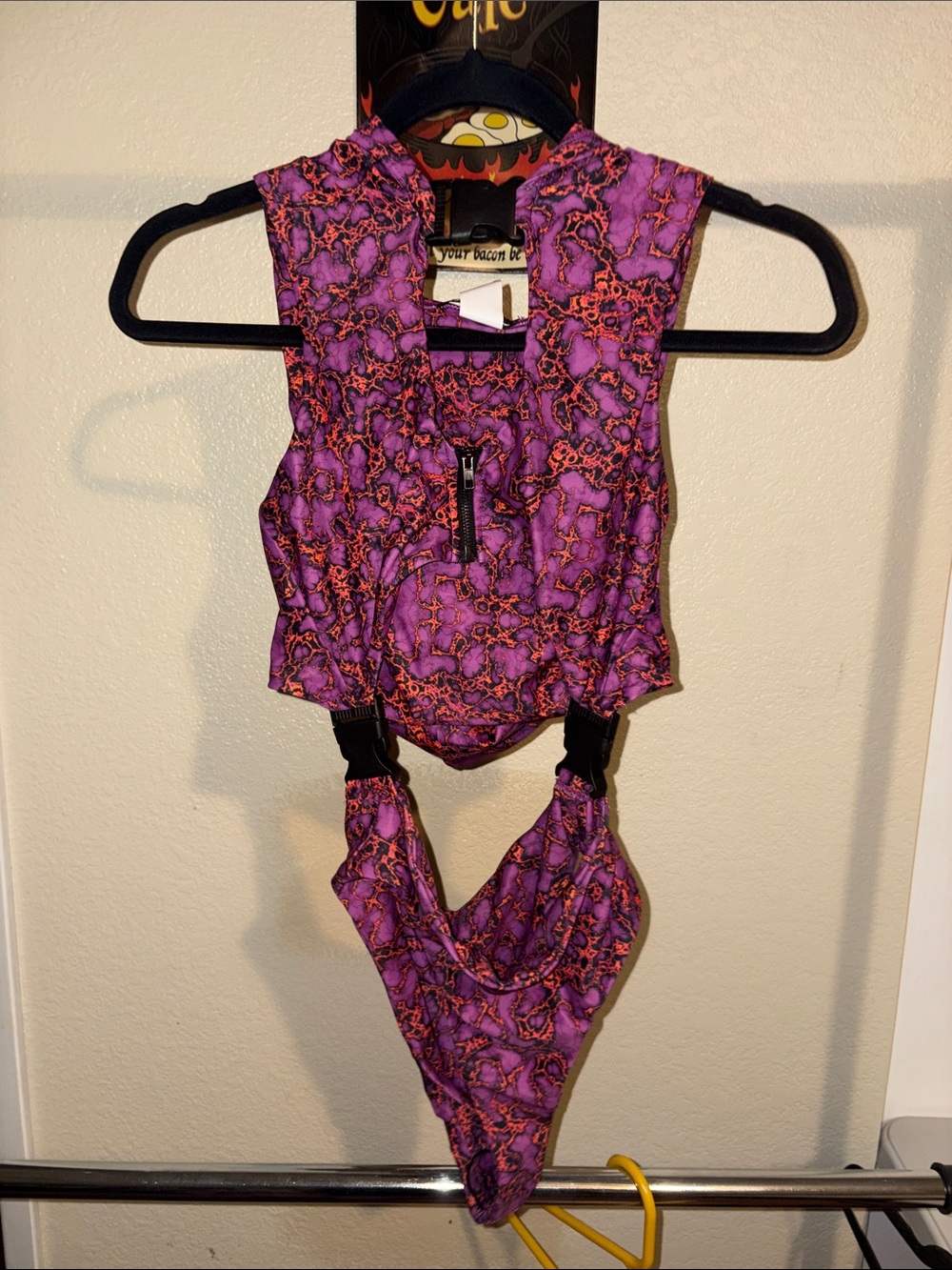 #171 Small bodysuit with hood